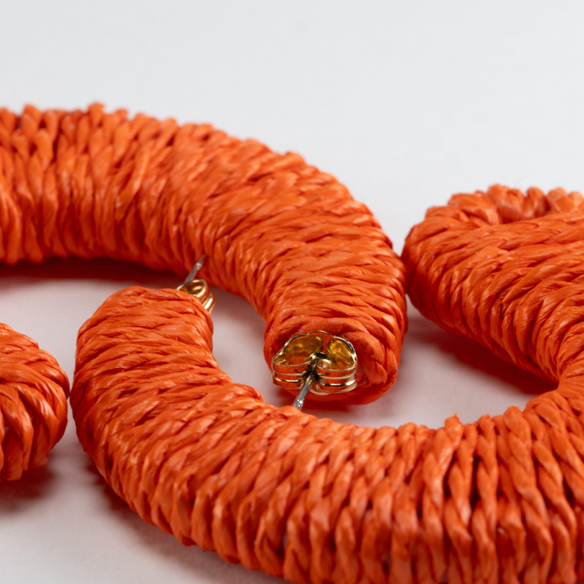 Big Moon Earring - Orange