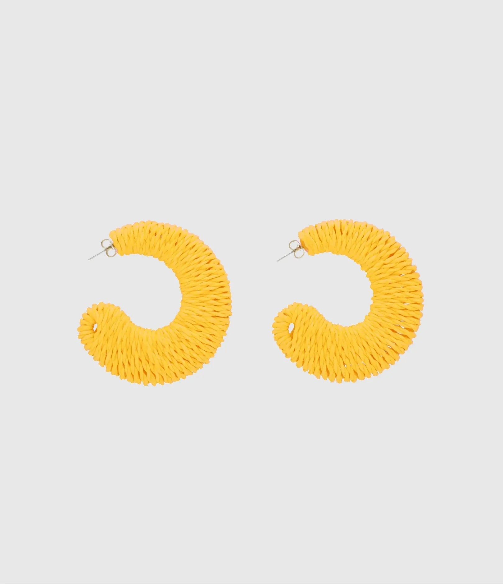 Big Moon Earring - Yellow