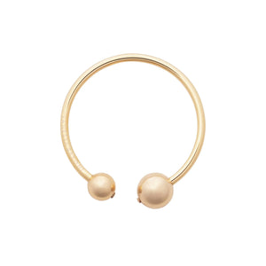 Beads Bangle - Gold