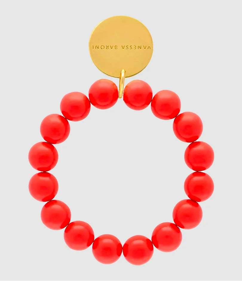 Mini Beads Flex Bracelet - Lipstick