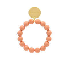 Mini Beads Flex Bracelet - Peach