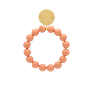 Mini Beads Flex Bracelet - Peach