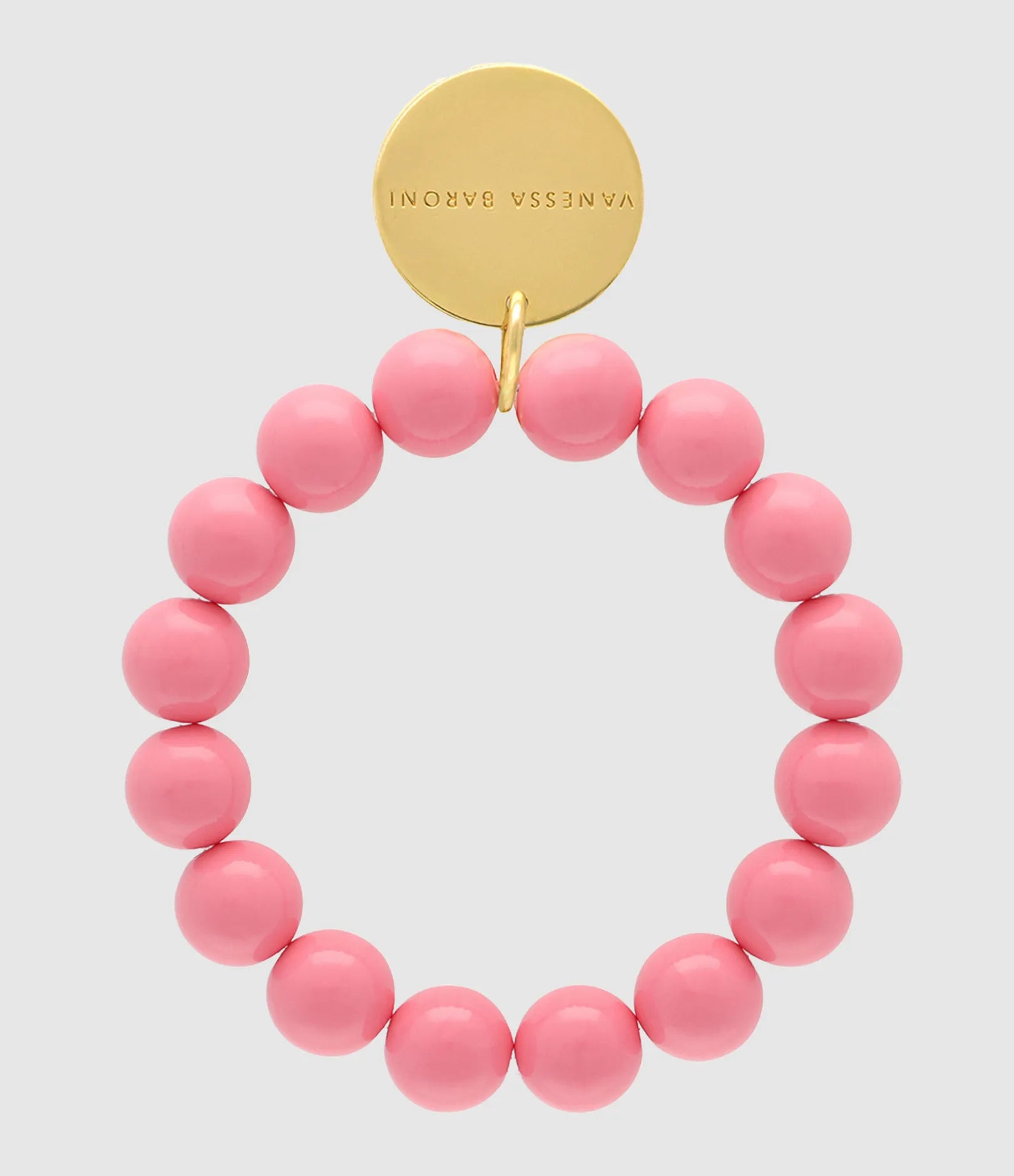 Mini Beads Flex Bracelet - Raspberry