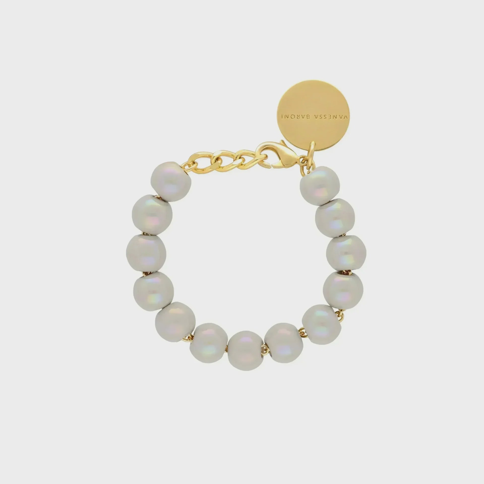 Mini Beads Bracelet - Iridescent Solid