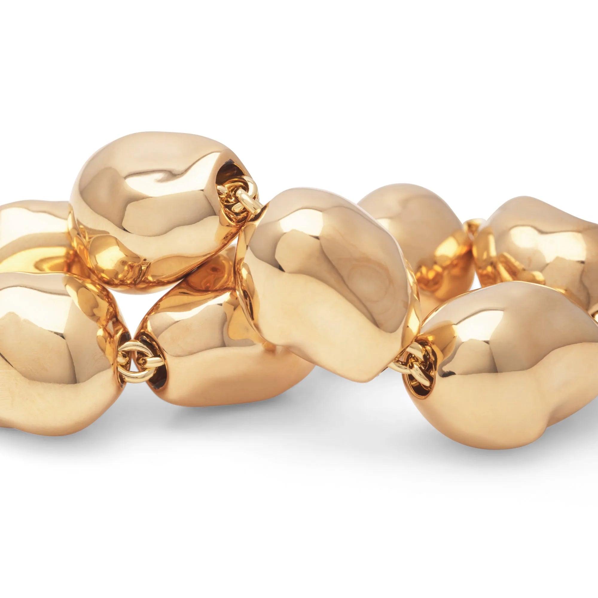 Organic Pearl Bracelet - Gold