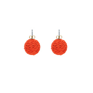 Dot Earring - Orange