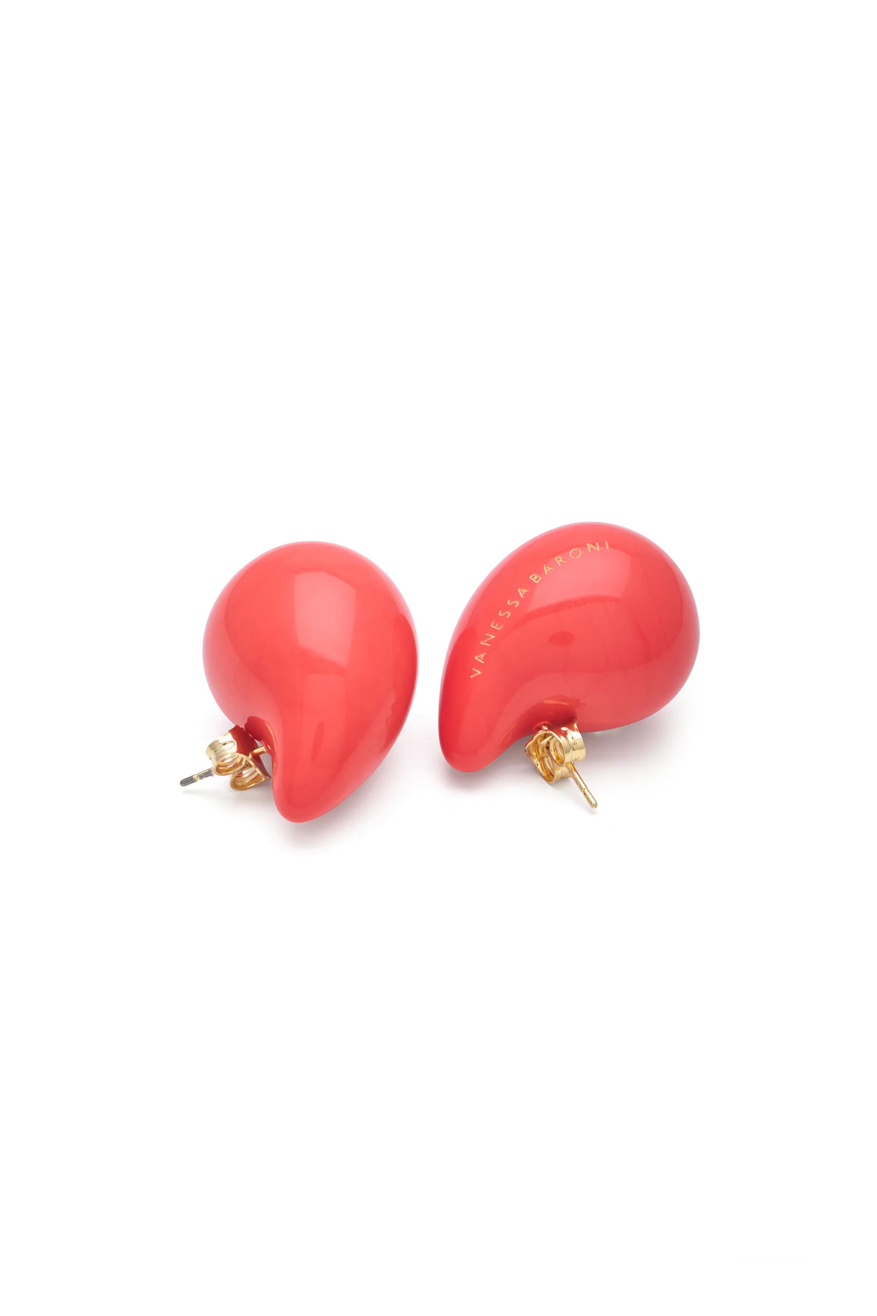 Drop Earring -Lipstick