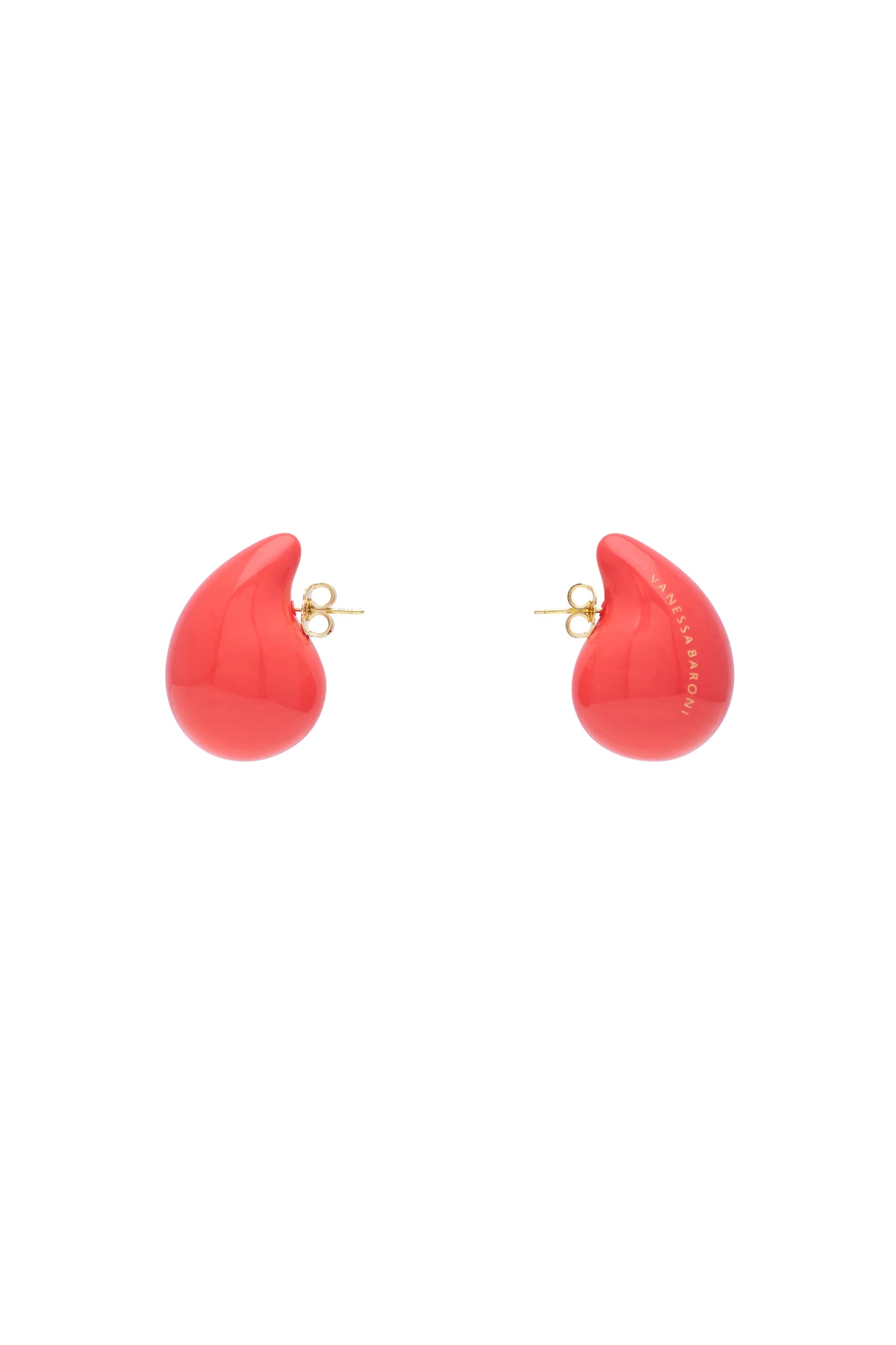 Drop Earring -Lipstick