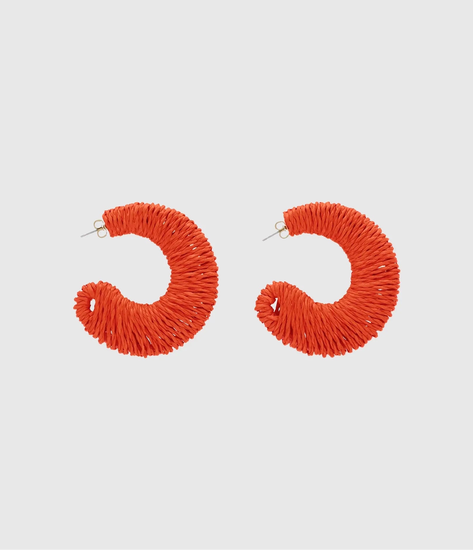 Big Moon Earring - Orange