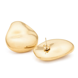 Big Nugget Earring - Gold