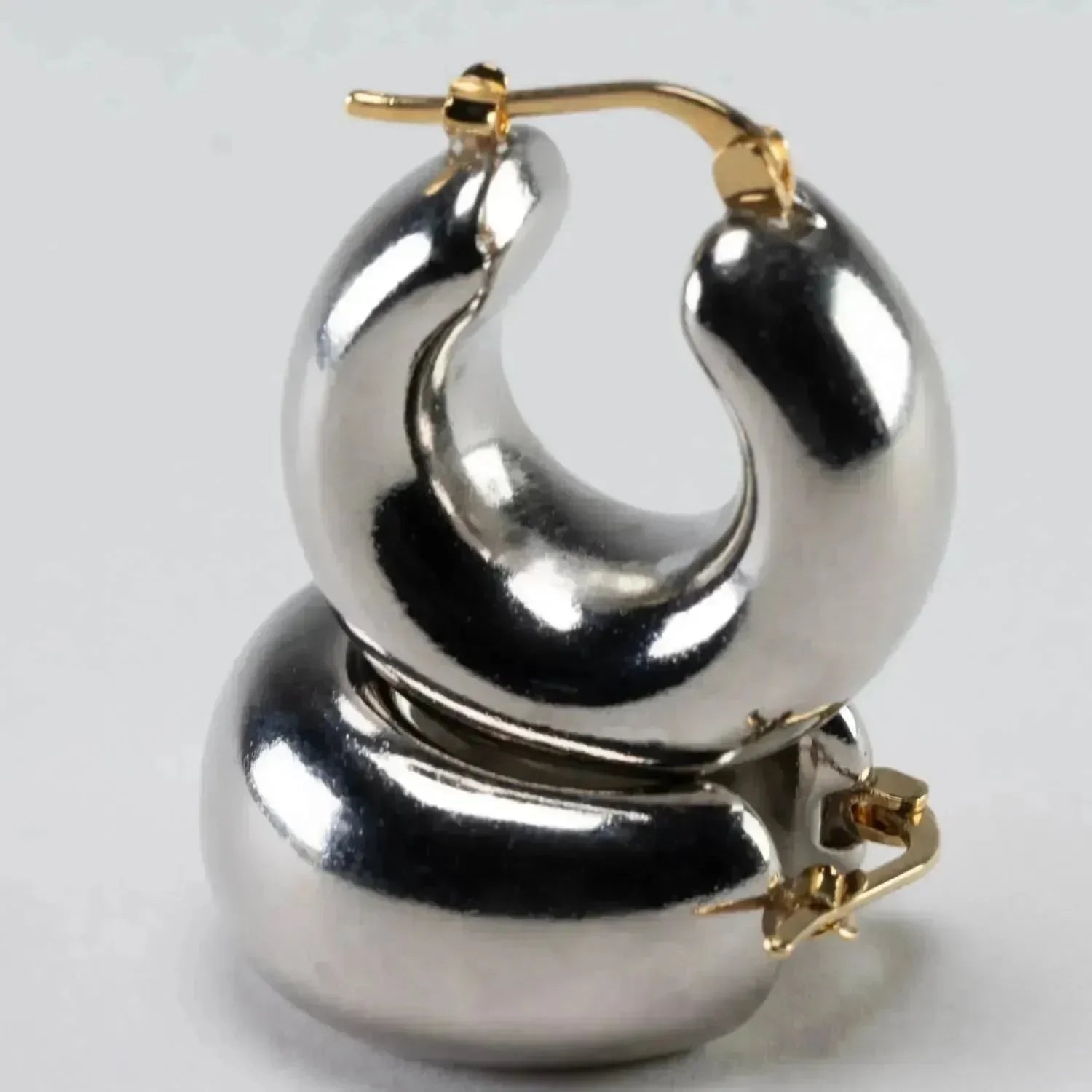 Circlet Earrings - Silver