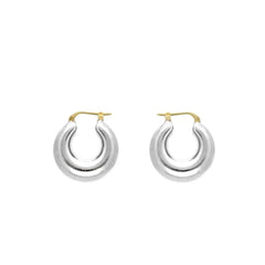 Circlet Earrings - Silver