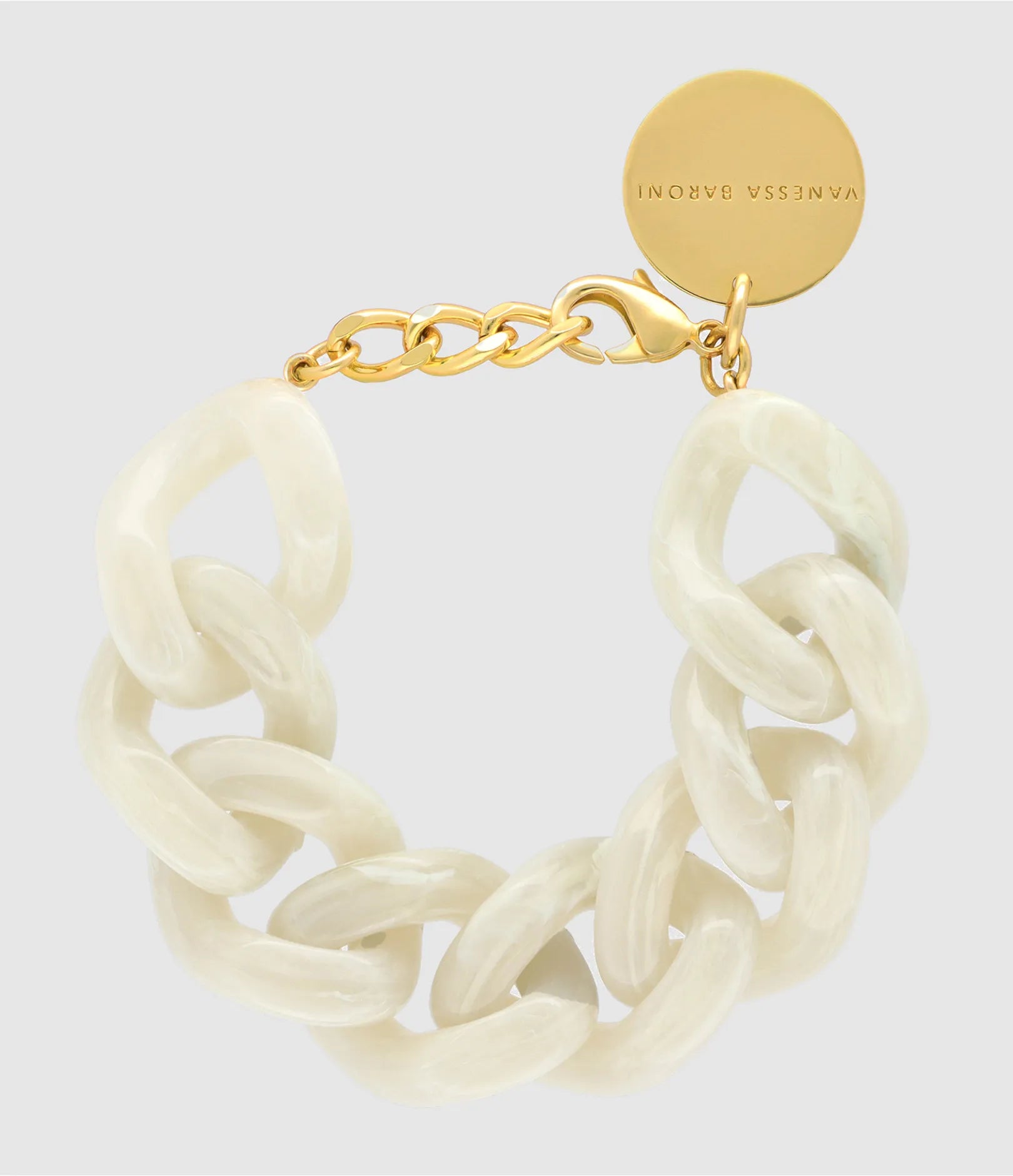 Great Bracelet Snow - White Marble