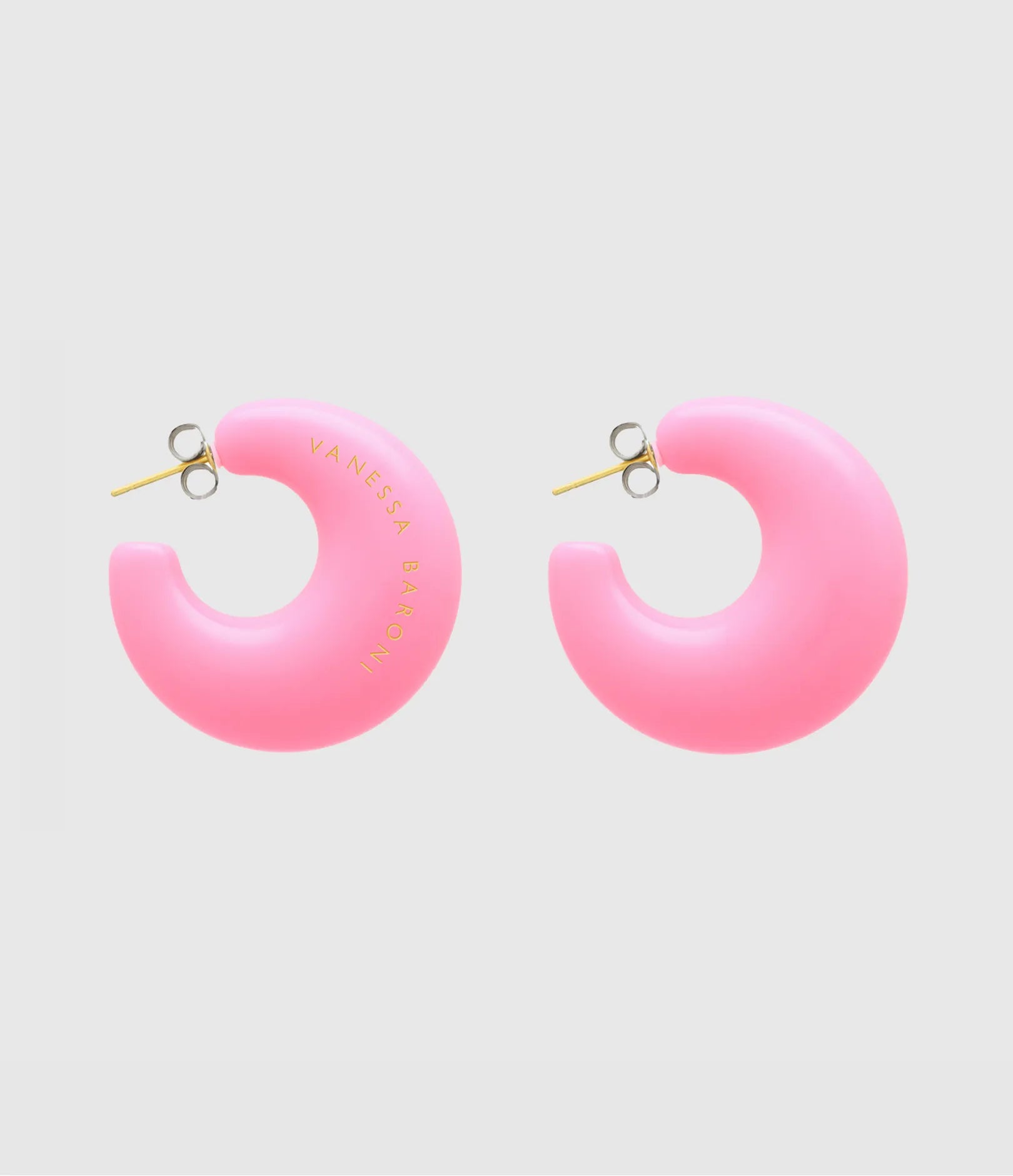 Moon Earring Bubble Gum
