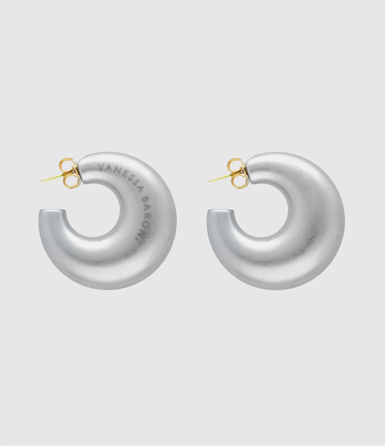 Moon Earring Silver Vintage