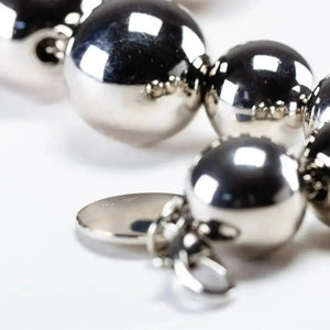 Beads Necklace Silver