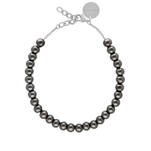 Mini Beads Necklace - Ultrablack