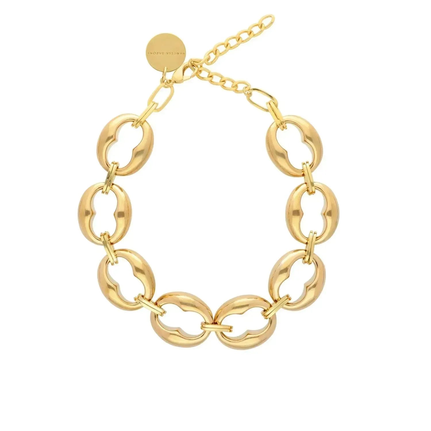 Turtle Necklace Short-  Gold