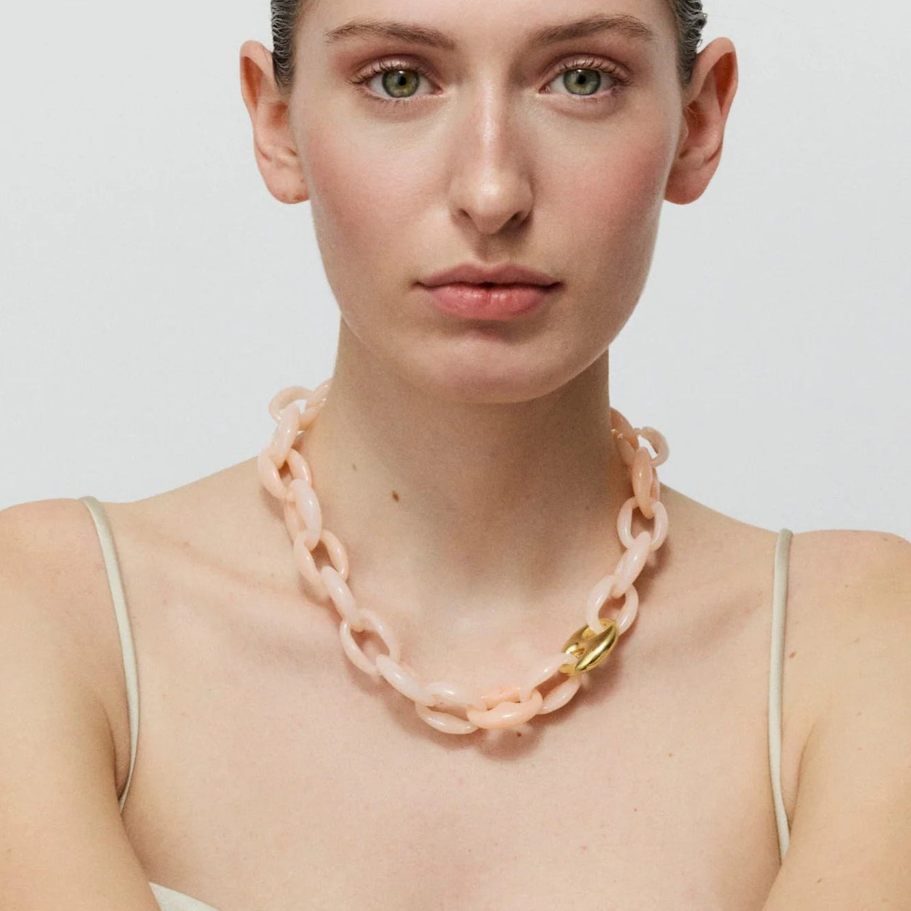 Turtle Necklace - Peach Sorbet
