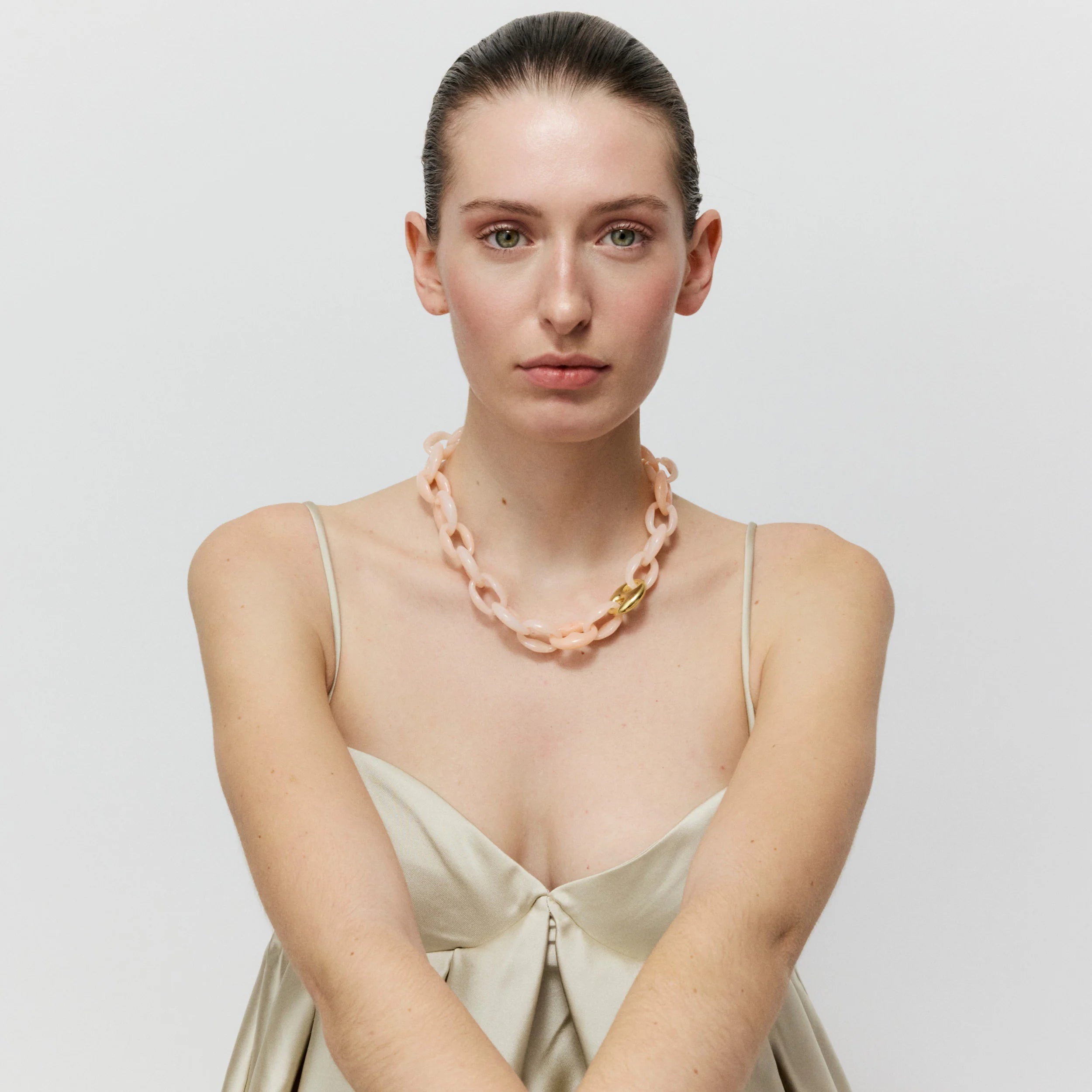 Turtle Necklace - Peach Sorbet