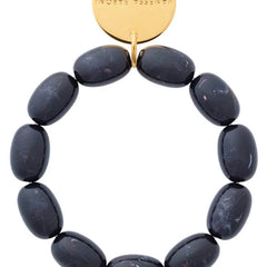 Olive Flex Bracelet - Black Universe Marble