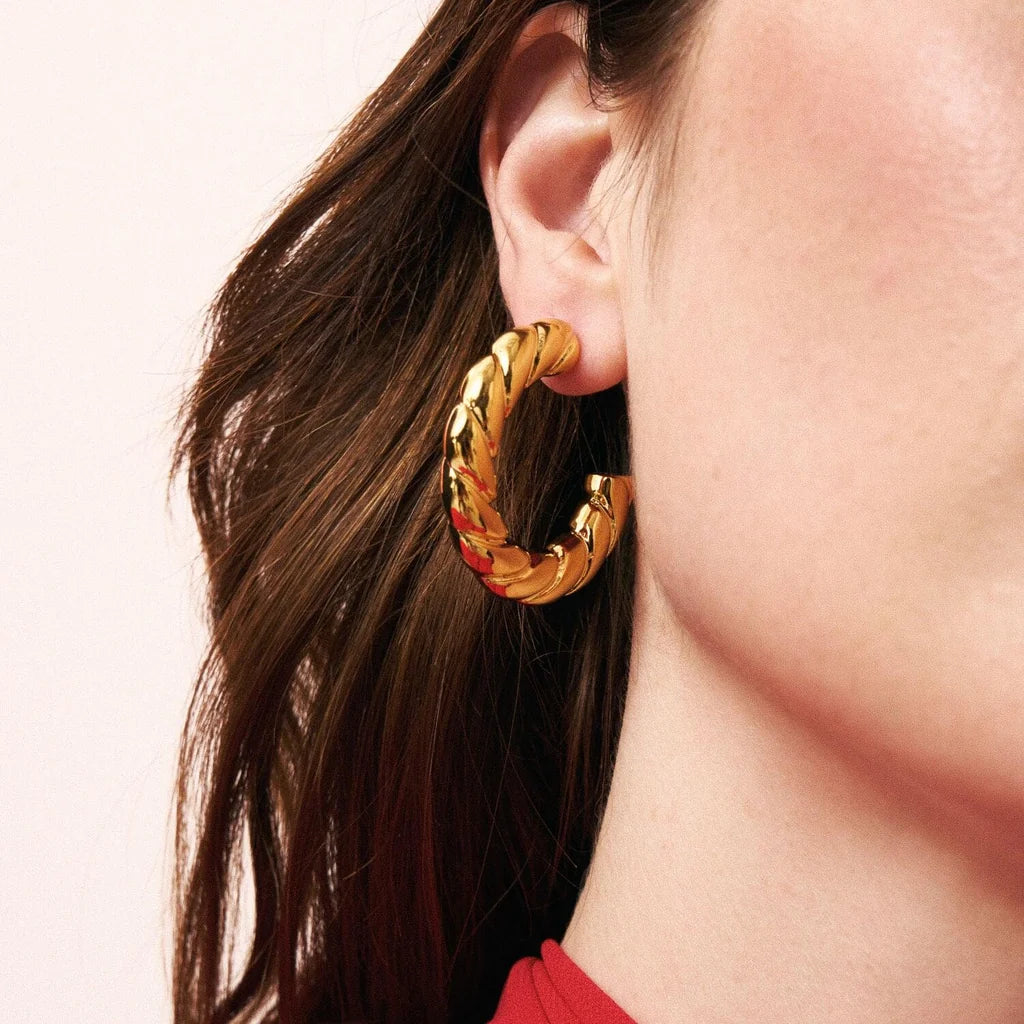 Rope Earring - Gold
