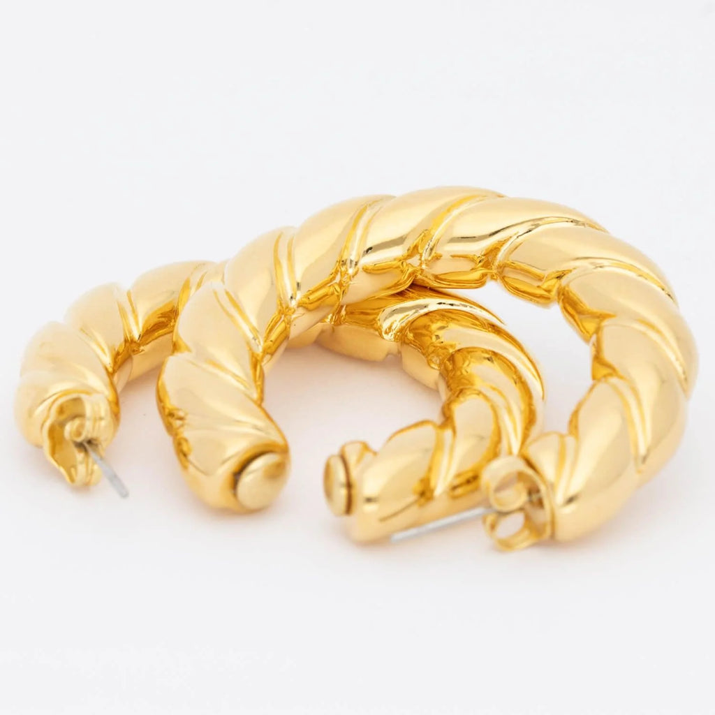 Rope Earring - Gold