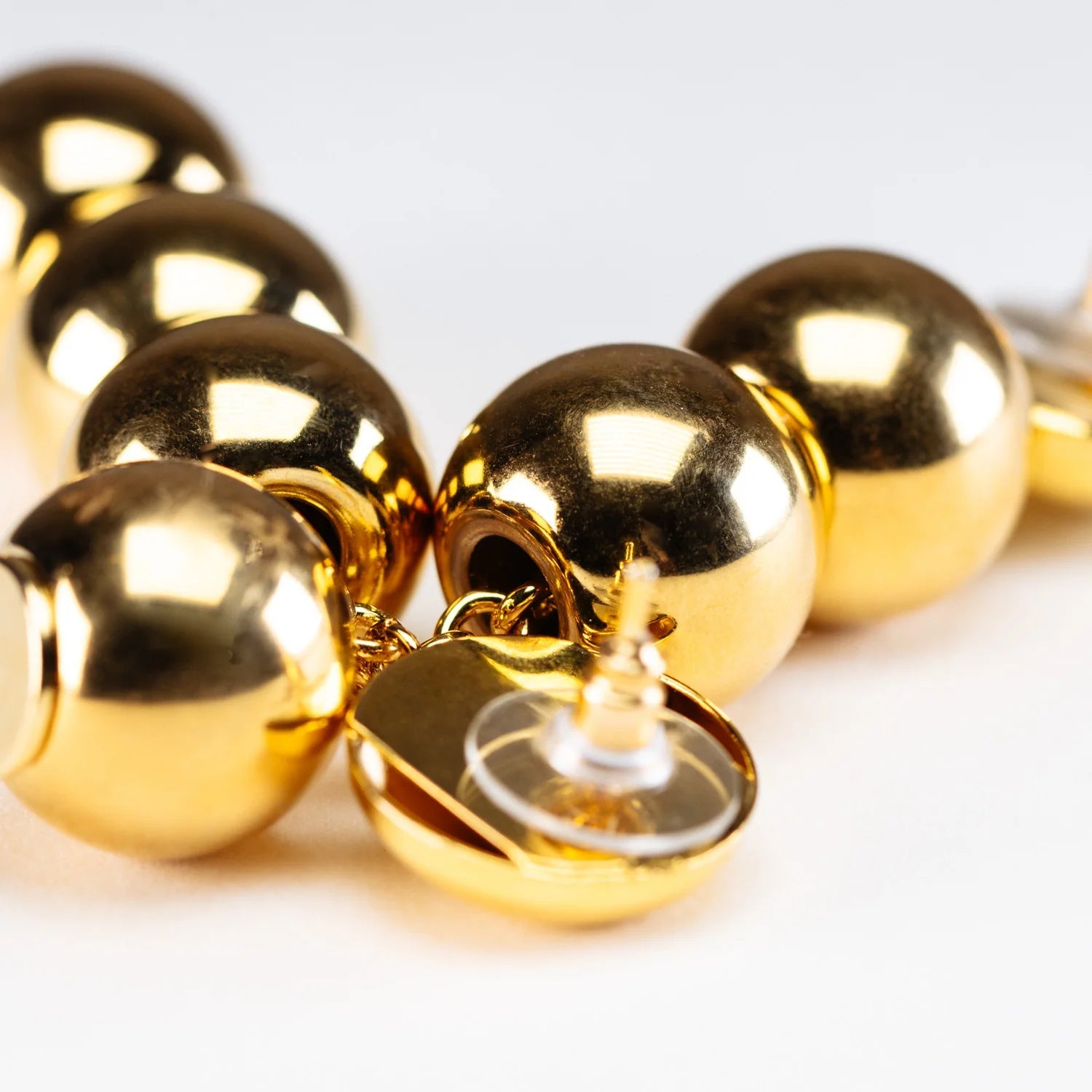 Small Beads Earring - Gold
