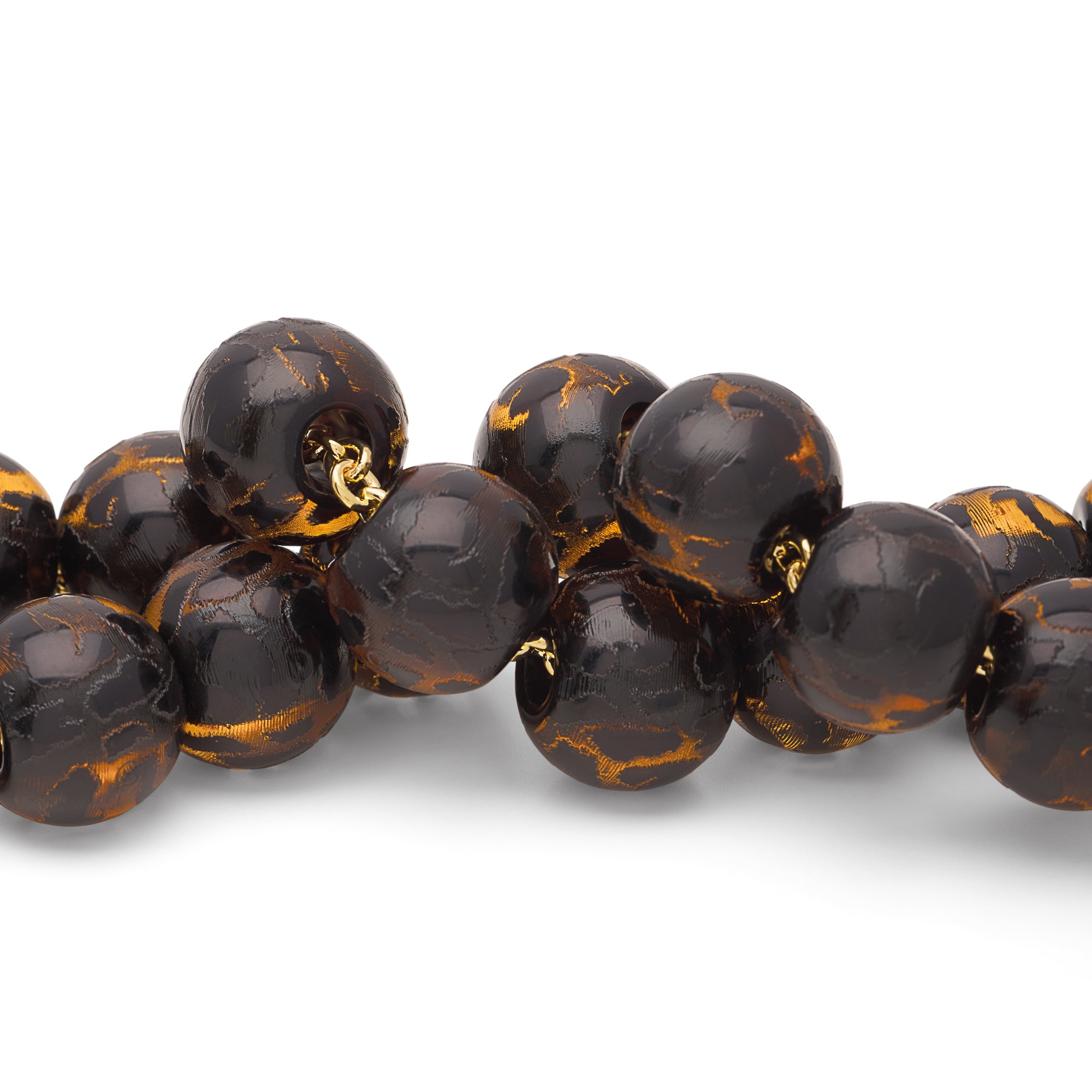 Small Beads Necklace Short - Leo