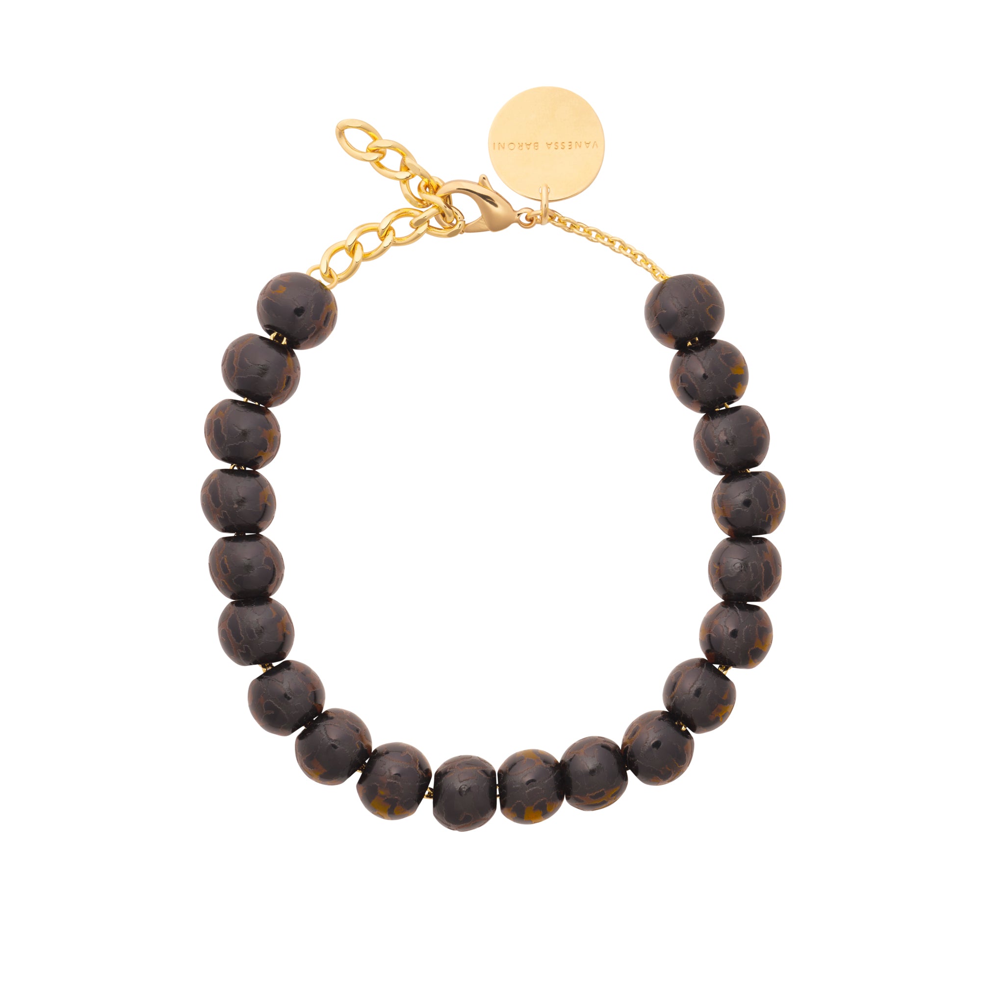 Small Beads Necklace Short - Leo